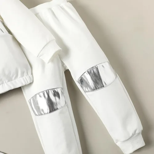 Vista 5 de Traje de astronauta para bebé, niño y niña, traje de Halloween, enterizo espacial con capucha, mameluco con capucha, ropa de cosplay