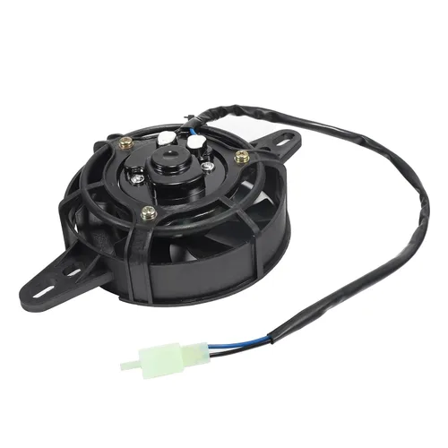 Vista 7 de Ventilador de radiador de refrigeración para motocicleta de 12 V, ventilador de radiador de aceite para motocicleta de 200 cc, 250 cc, 300 cc, quad