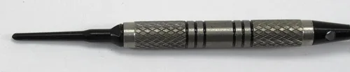 Vista 2 de Intimidator - Dardos negros de punta suave, 0.56 oz, 80% tungsteno con paquete mejorado