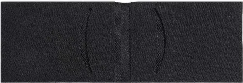 Vista 3 de EXCELLENT ELITE SPANKER Funda delgada y plegable con bolsillo frontal para tarjetas de crédito con 2 ranuras para tarjetas (negro)