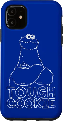 Vista 8 de Funda resistente para iPhone 16 Sesame Street Cookie Monster