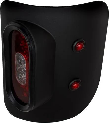 Vista 4 de Luces traseras LED de artillero de cola compatibles con Jeep JT Gladiator, montaje empotrado, aprobado por SAE/DOT