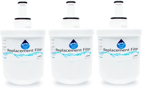 Vista 2 de Paquete de 3 filtros de agua de repuesto para refrigerador Samsung DA97-06317A - Compatible con cartucho de filtro de agua para refrigerador Samsung