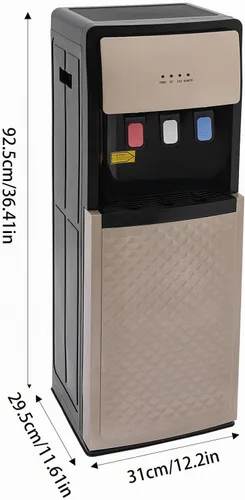 Vista 2 de Dispensador de enfriador de agua para botella de 5 galones (Champaign Gold)