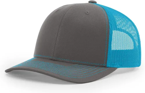 Vista 66 de Richardson 112 Gorra de Camionero - Gorra Snapback Ajustable Premium - Gorras Richardson en Blanco de Seis Paneles Estructurados Árbol real Max 7