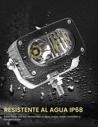Vista 7 de Luces LED de conducción de 3 pulgadas, 2 unidades, 50 W, luces LED para todo terreno, haz combinado de 6000 lúmenes, luces de trabajo impermeables