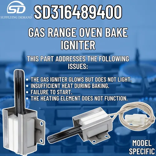 Vista 6 de Supplying Demand 316489400 316428500 horno reemplazo reemplazo modelo específico no universal