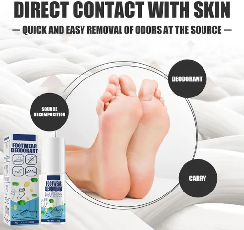 Vista 9 de GOTOTOP Spray para zapatos de pies, olor natural para pies y zapatos, se mantiene todo el día, perfecto para atletas y usuarios casuales (1)