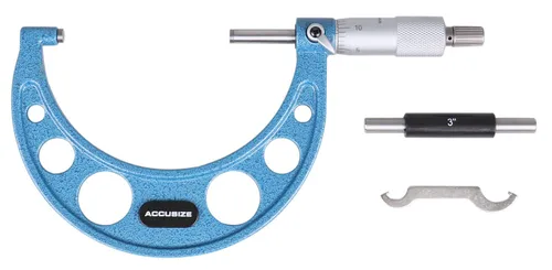 Vista 10 de Accusize Industrial Tools Micrómetro de exterior de ultra precisión 0 - 1 pulgada x 0.0001 pulgada, Eg00-0001 0-1", Ultra-Precision, Carbide