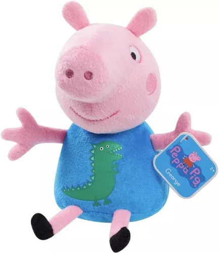 Vista 2 de Peppa Pig - Peluche de frijol de 6 pulgadas George