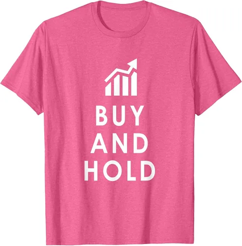 Vista 23 de Stocks Investing Buy and Hold Investor T-Shirt Asphalt Grey