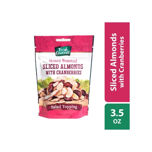Vista 4 de Fresh Gourmet Almendras y arándanos tostados con miel (3.5 onzas (paquete de 1))
