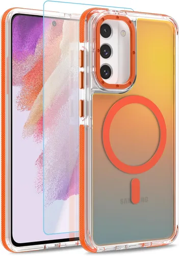 Vista 268 de Funda magnética para Google Pixel 10 Pro XL [compatible con Magsafe] [bonito diseño fluorescente de moda] a prueba de golpes, delgada, translúcida