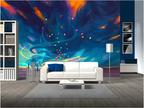 Vista 16 de Wall26 - Papel pintado autoadhesivo para pared, WMR-WP-X-DA51-66x24x4