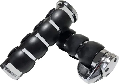 Vista 9 de Empuñaduras de mano antideslizantes para motocicleta de 7/8 pulgadas con asistencia de acelerador para Harley Yamaha Kawasiki Suzuki Cruisers Motos