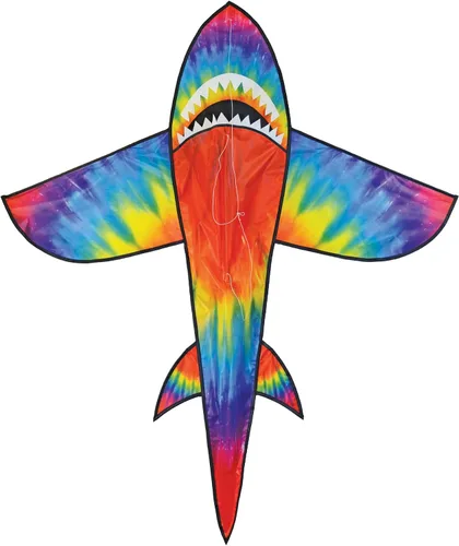 Vista 10 de in The Breeze 3D Shark Kite - Single Line - Easy-Flying - Includes Kite Line and Bag
