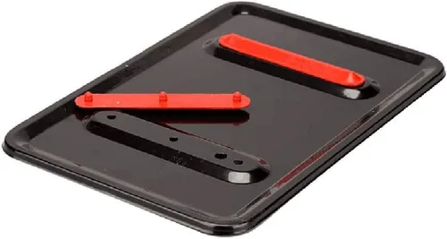 Vista 5 de Bandeja protectora para plancha – Resistente al calor para tabla de planchar, paquete de 2