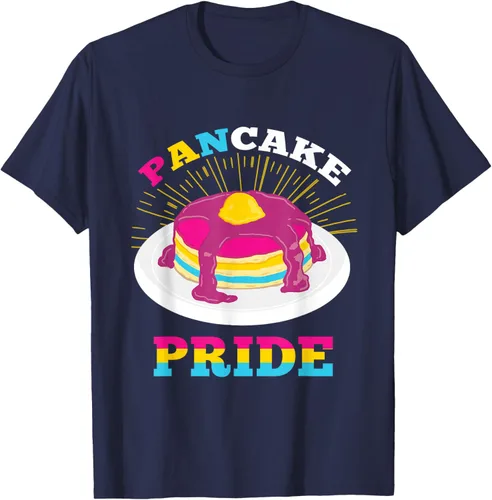 Vista 6 de Pancake Pride Pan Pride Camiseta Negro