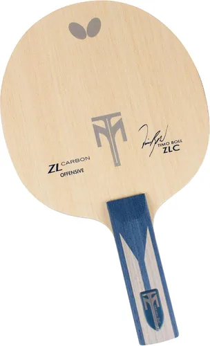 Vista 7 de Butterfly Timo Boll ZLC Blade - Hoja de tenis de mesa profesional ZL Carbon Fiber Blade - Disponible en estilos de mango an, FL y ST - Fabricado
