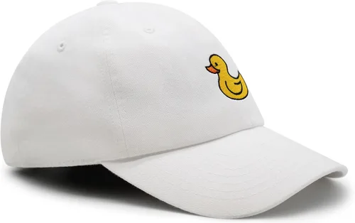 Vista 3 de JPAK Duck Premium - Gorra de béisbol bordada para papá, juguete de goma
