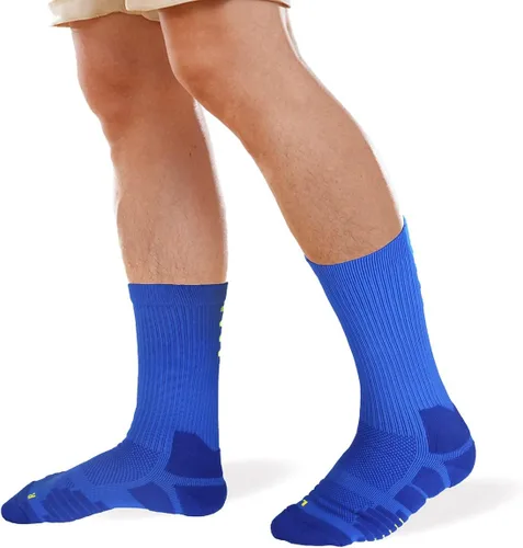 Vista 3 de Calcetines de baloncesto, calcetines deportivos de compresión para hombres, mujeres y jóvenes