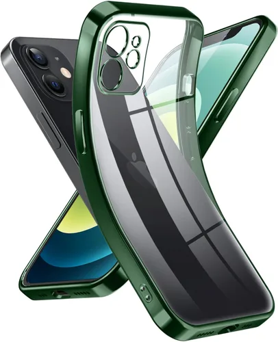 Vista 608 de Supdeal Funda cristalina transparente para iPhone 11, [No se amarillea] [Protección de la cámara] [Probado contra caídas de grado militar] Funda