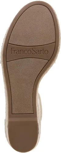 Vista 4 de Franco Sarto Sandalias de cuña Clemens Raffia para mujer Raffia Beige