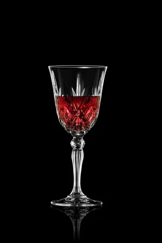 Vista 3 de Barski Copa de vino – Copa – Vino tinto – Vino blanco – Copa de agua – Vasos de tallo – Juego de 6 copas – Cristal como cristal – 9 oz. Bellamente