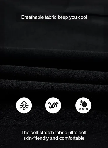 Vista 5 de JMIERR Pantalones deportivos cónicos para hombre, para gimnasio, correr, entrenamiento, atléticos, con cordón y bolsillos