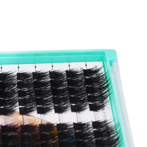 Vista 4 de Bodermincer XXXL Tray D Curl 280 racimos de extensiones de pestañas para bricolaje en casa (kit de pestañas de 0.472 in)