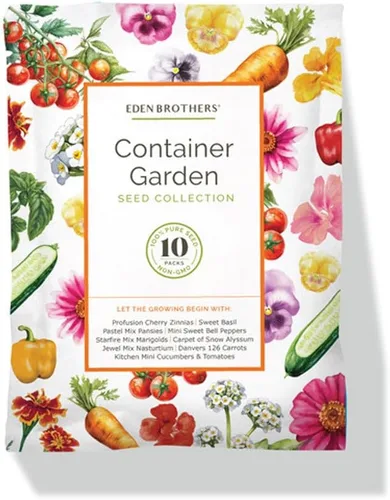Vista 2 de Eden Brothers Colección de semillas vegetales esenciales
