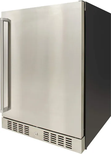 Vista 10 de BRAMA Refrigerador exterior integrado o independiente con descongelación automática, pantalla LED y panel de control