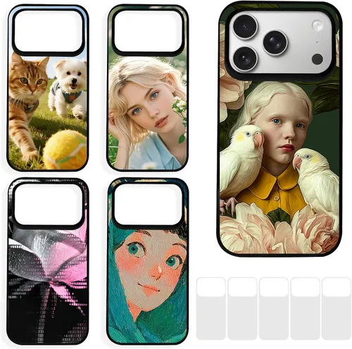 Vista 30 de 5 fundas para teléfono de sublimación para iPhone 11 de 6.1 pulgadas, fundas de teléfono imprimibles para teléfono personalizadas, fundas