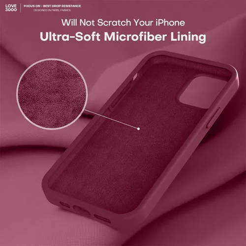 Vista 49 de LOVE 3000 Diseñada para Funda iPhone Air, Silicona Premium [Compatible con Magsafe][Forro de Microfibra Suave Anti-Rayones] Funda Protectora