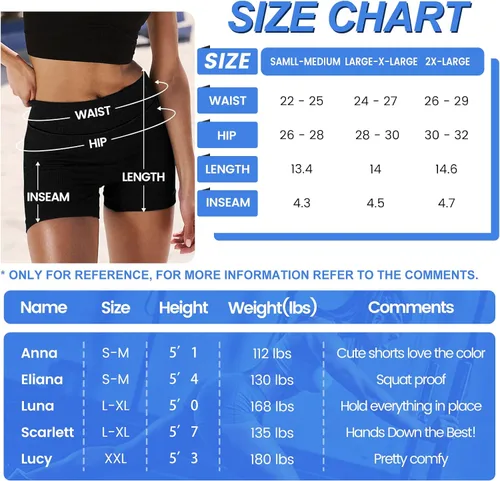 Vista 6 de GAYHAY Pantalones cortos de entrenamiento para mujer, con levantamiento de glúteos, sin costuras, cintura alta, para gimnasio, atletismo, ciclismo