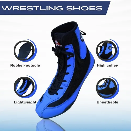Vista 3 de Rightpunch - Zapatos de boxeo profesionales para hombres y mujeres