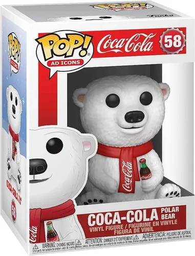 Vista 2 de ¡Funko Pop! Iconos de anuncio: Coca-Cola - Oso polar
