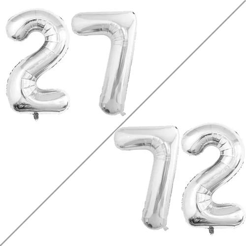 Vista 189 de Goer, conjunto de globos de papel aluminio para decoraciones de cumpleaños, globos de las letras de feliz cumpleaños y de números Oro