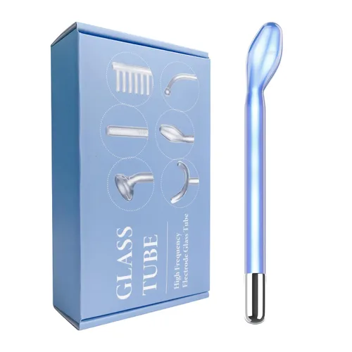 Vista 4 de Accesorio de vidrio de repuesto para varita facial (tubo de lengua)