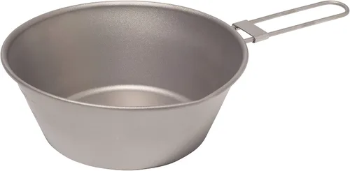 Vista 2 de Vargo Outdoors Titanium Sierra Cup 450 - Taza ultraligera y duradera para acampar y mochilero