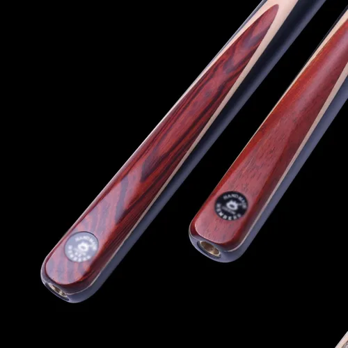 Vista 3 de Tacos de billar profesionales Snooker 3/4 Split Billiard cue, 10mm/11.5mm, Chinese Style Black Eight, Nine Ball, Suitable for Professional Billiard