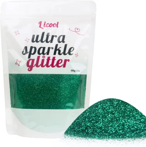 Vista 23 de Purpurina fina holográfica, 3.5 onzas / 3.5 onzas, paquetes de polvo de purpurina extrafina para resina, purpurina artesanal para vasos, fabricación