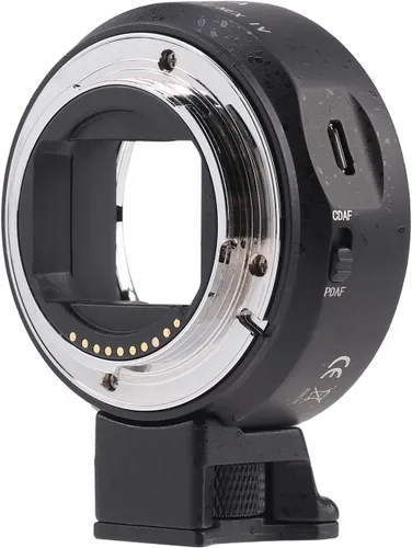 Vista 2 de FocusFoto Anillo adaptador de enfoque automático electrónico de marco completo para lente Canon EOS EF EF-S compatible con Sony E Mount NEX-7 6 5 A7