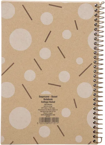 Vista 9 de Mintra Office - Cuadernos 100% reciclados, caña de azúcar, Design Cover 3pk