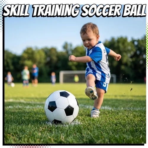 Vista 5 de PlayBolt Black & White Soccer Balls - Sizes 2, 3, 4, 5 for Kids, Toddlers & Adults - Pack of 1 or 4 with Pump