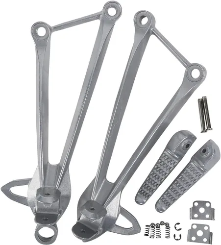 Vista 10 de TCT-MOTORPARTS Reposapiés trasero negro para Kawasaki Ninja ZX6R 09-24 ZX10R 2008-2010 ZX636 2013-2025