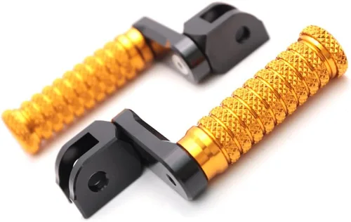 Vista 8 de MC MOTOPARTS POLE - Clavijas de pie delanteras elevadoras de extensión CNC de 0.984 in compatibles con YZF R3 2015-2017