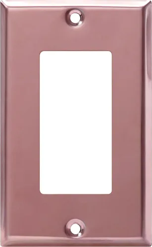 Vista 11 de ENERLITES Placa decorativa de pared metálica para interruptor o tomacorriente, acero inoxidable 201, tapa de tomacorriente, resistente a