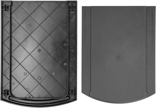 Vista 9 de Práctica bandeja deslizante, bandeja deslizante para cafetera, tostadora, encimera, deslizador móvil con ruedas giratorias suaves, bandeja para mesa