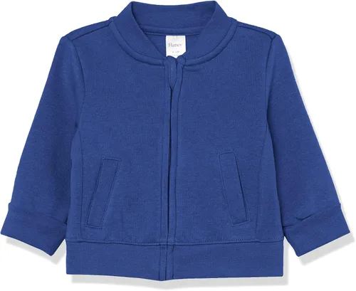 Vista 4 de Hanes Chaqueta de forro polar con cremallera para bebés y niñas
